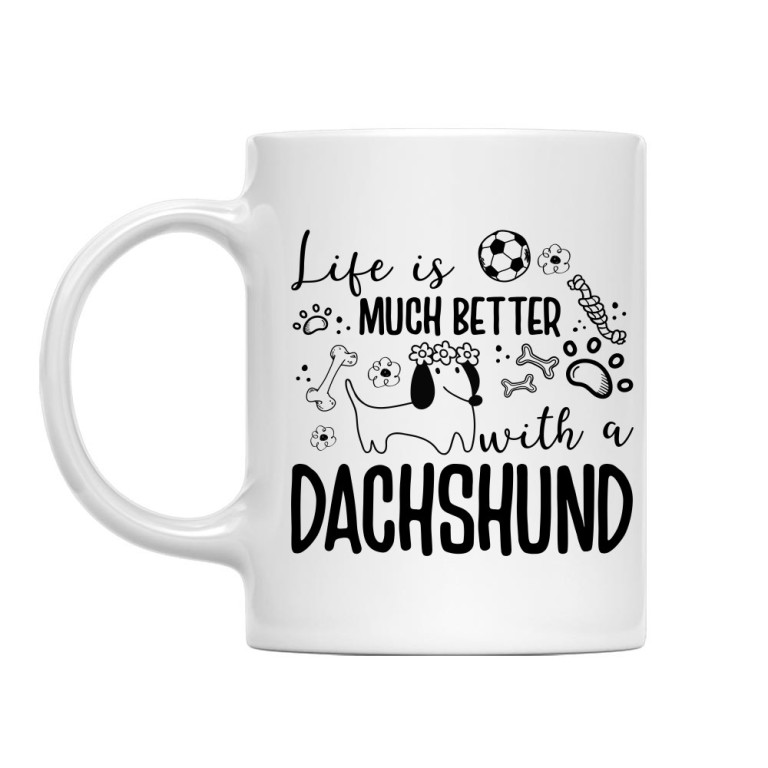 Better with a dachshund
