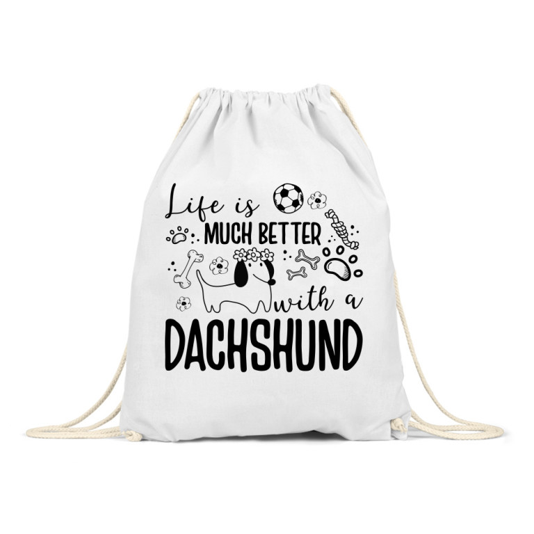 Better with a dachshund