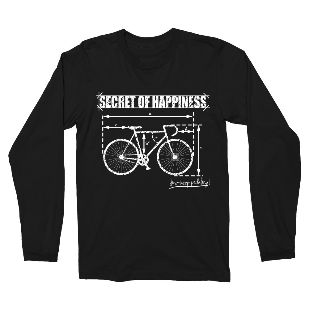 Secret of happiness Férfi Hosszúujjú Póló
