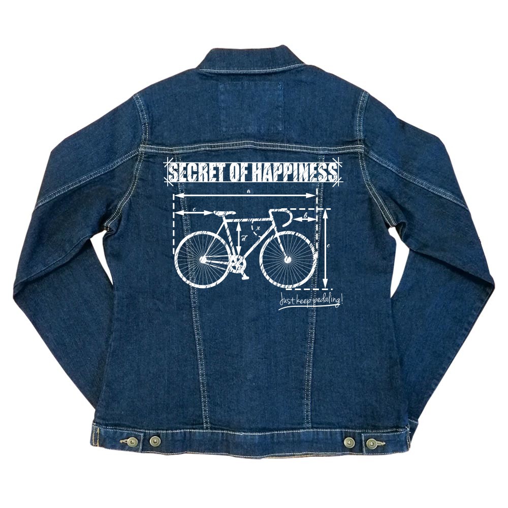 Secret of happiness Női Farmerkabát