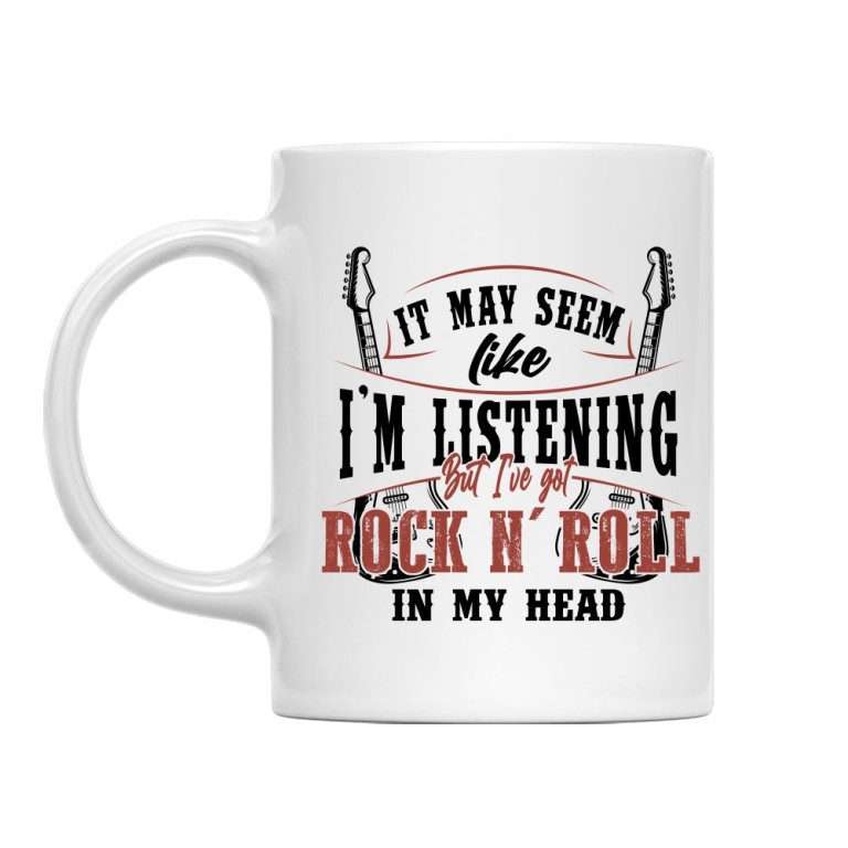 It may seem like I'm listening - Rocker