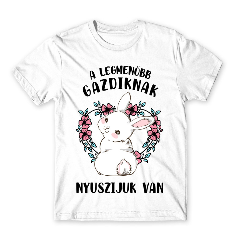 Legmenőbb gazdi - nyuszi - Férfi Póló