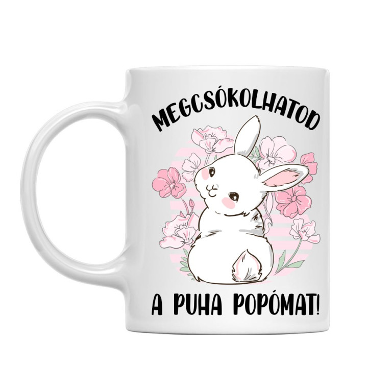 Puha popó - nyuszi - Bögre