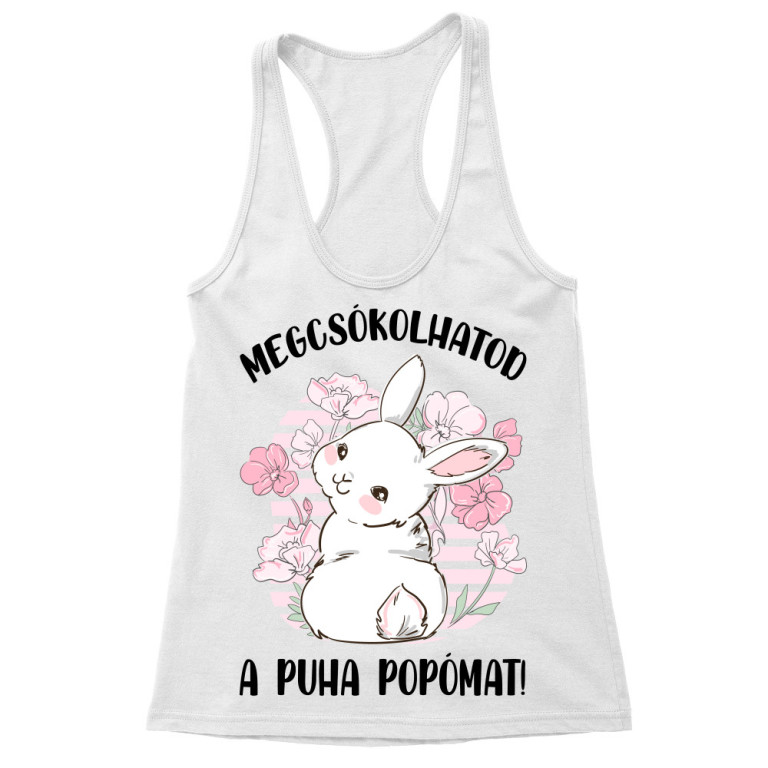 Puha popó - nyuszi - Női Trikó
