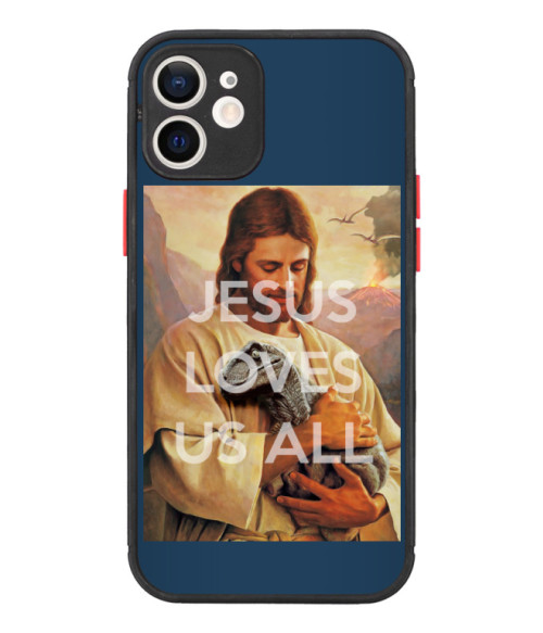 Jesus loves us all Dinoszaurusz Telefontok - Dinoszaurusz