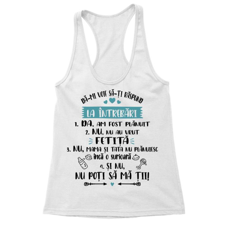 Răspunsuri la întrebările tale - bebeluș - Tricou pentru femei