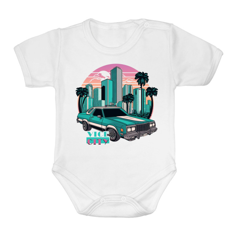 Vice city cityscape