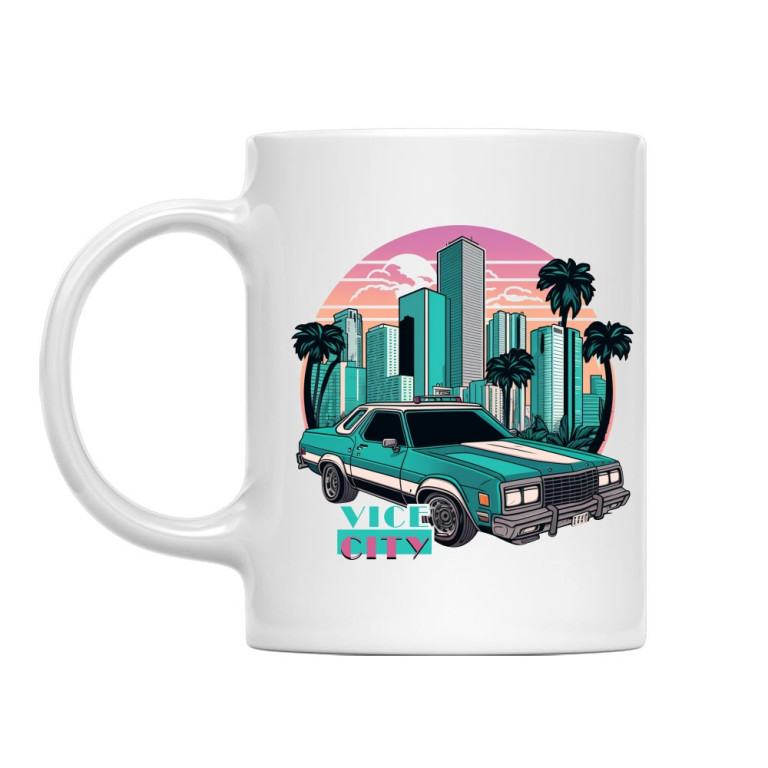 Vice city cityscape