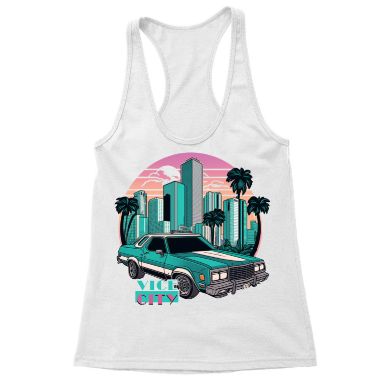 Vice city cityscape