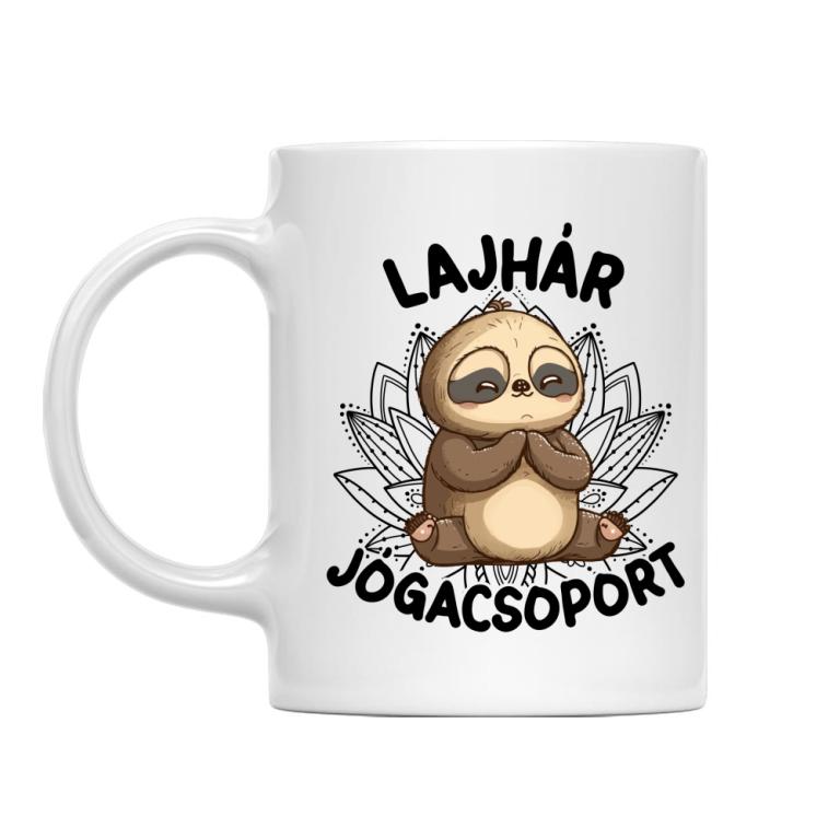 Lajhár jóga csoport - Bögre