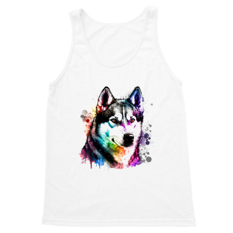 Husky watercolor