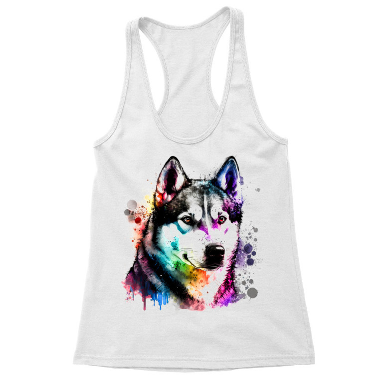 Husky watercolor