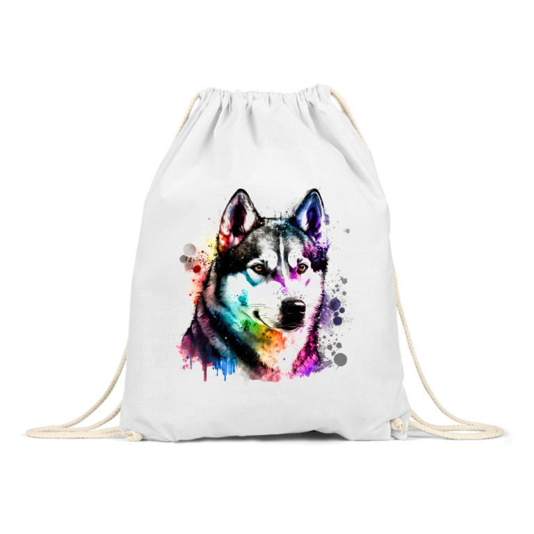 Husky watercolor