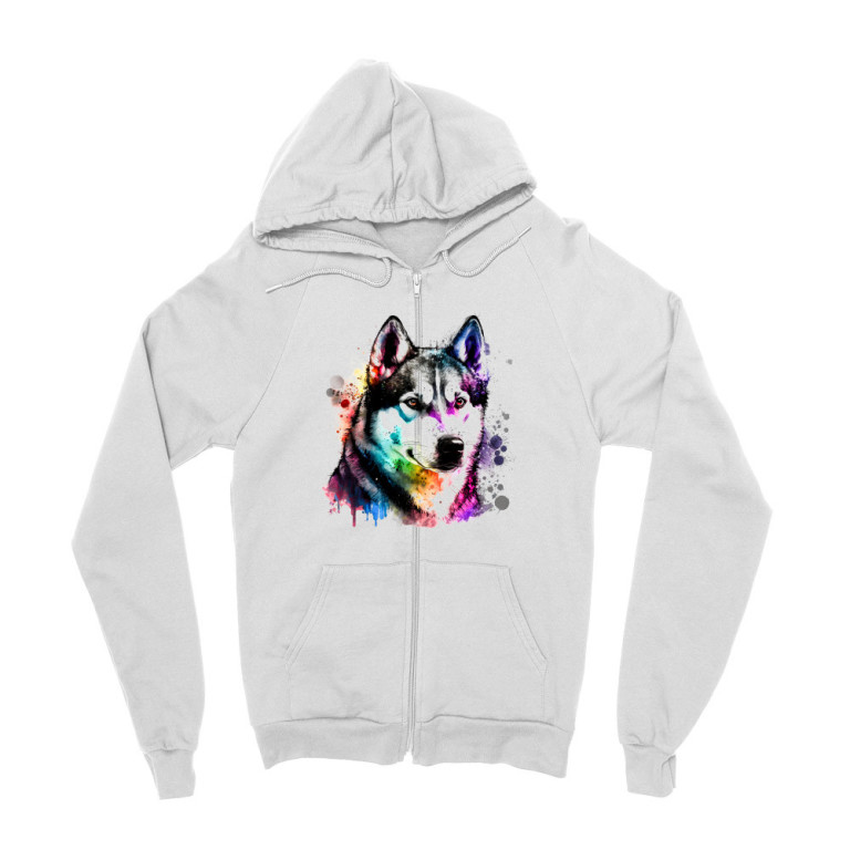 Husky watercolor