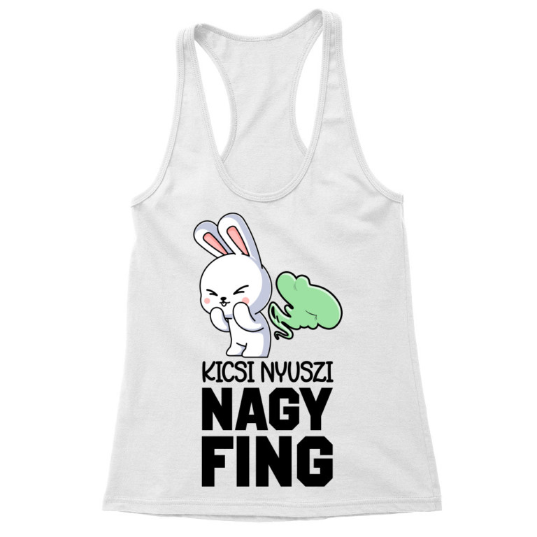 Kis nyuszi nagy fing - Női Trikó