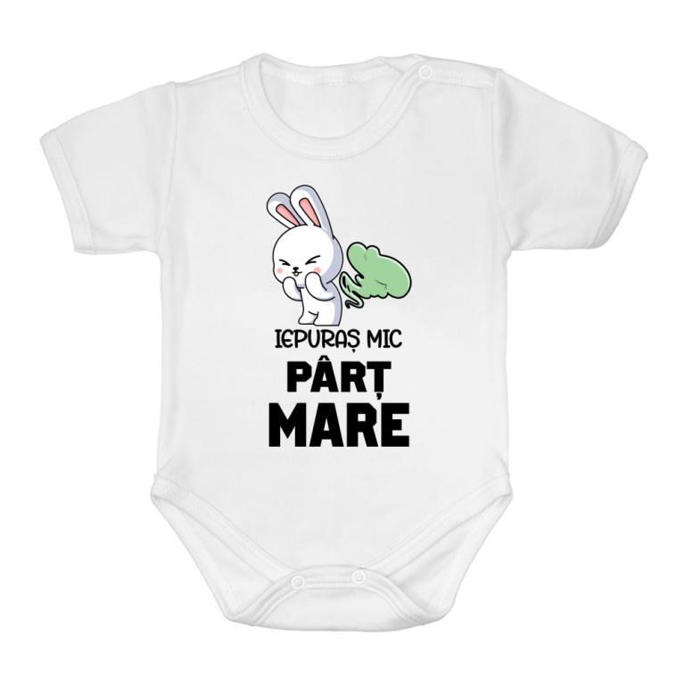 Iepuraș mic pârț mare - Body bebeluș