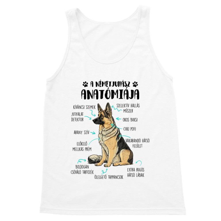 A németjuhász anatómiája