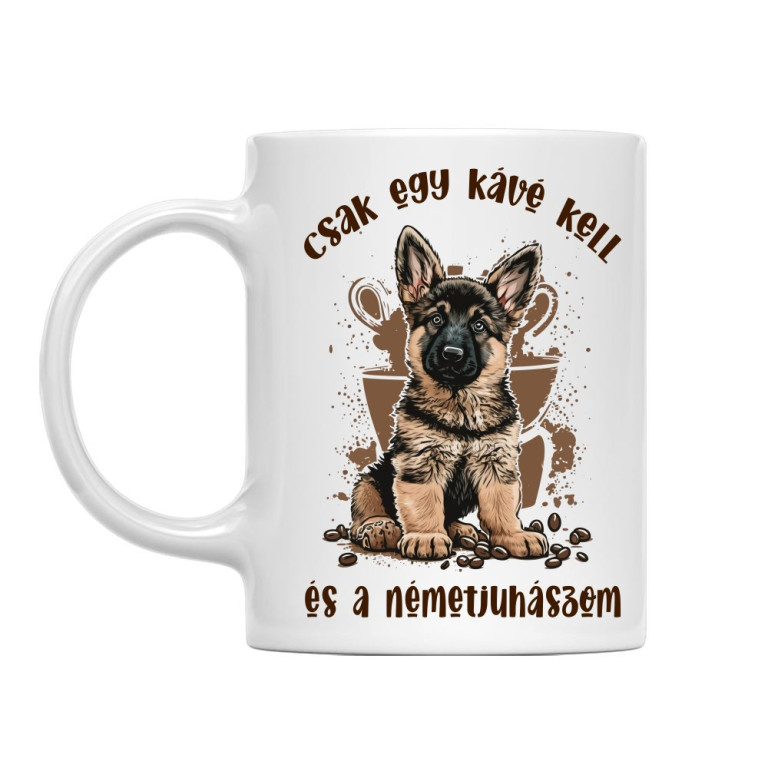 Kávé és németjuhász