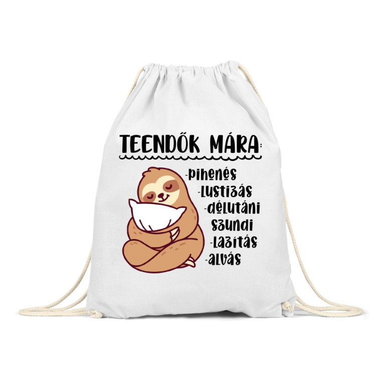 Teendők - Lajhár - Tornazsák
