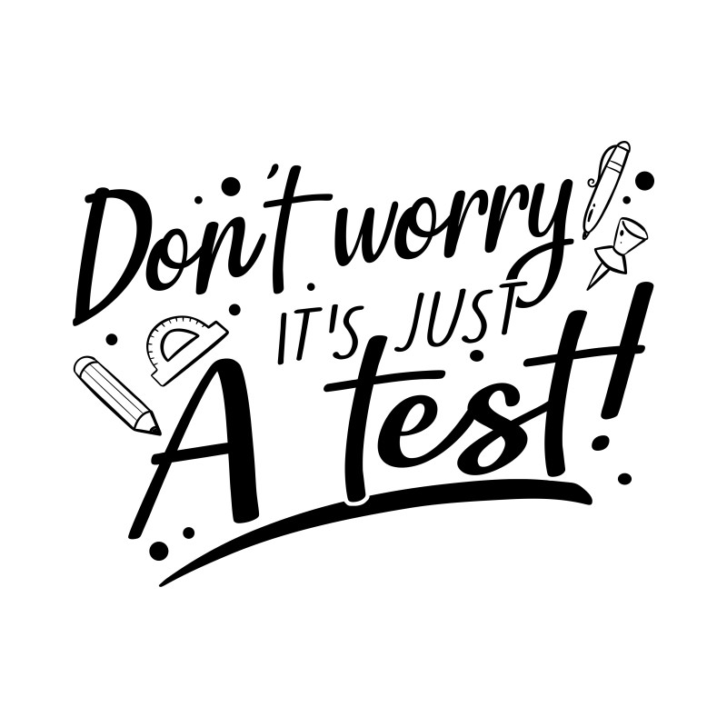 It's just a test