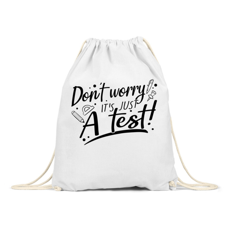 It's just a test