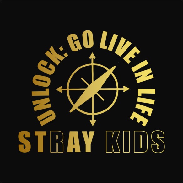 Unlock: Go live in life Stray Kids Stray Kids Stray Kids Pólók, Pulóverek, Bögrék - Stray Kids