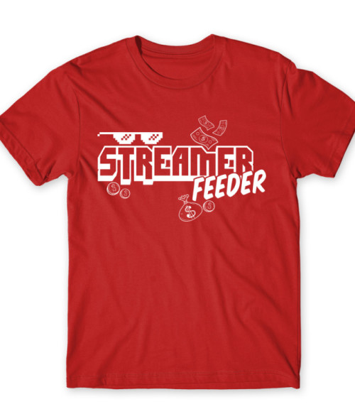 Streamer feeder Stremer Férfi Póló - Stremer