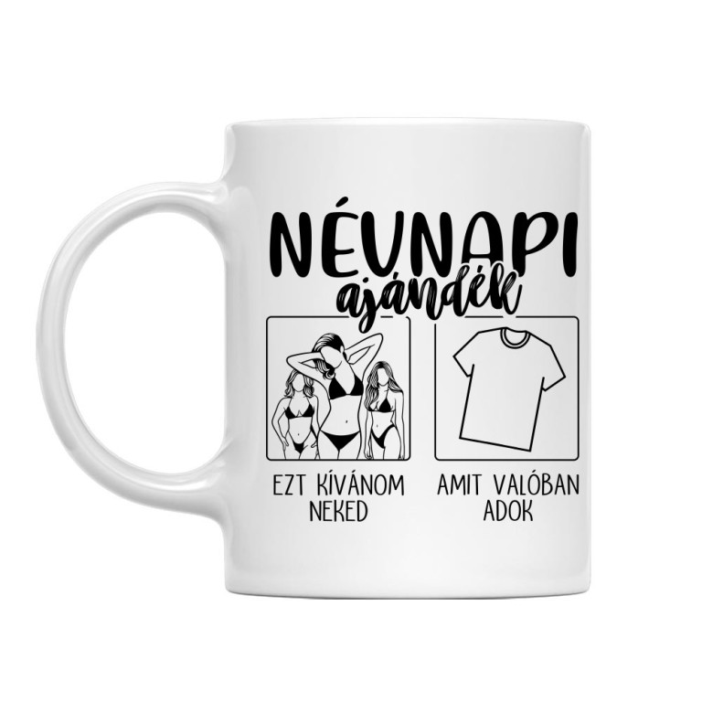 Névnapi ajándék - Bögre