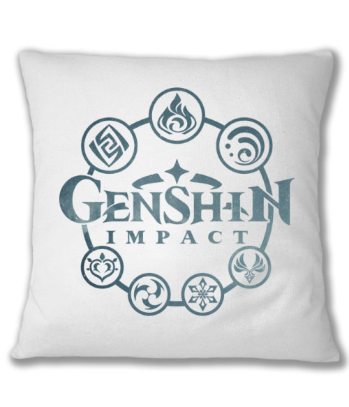 Genshin Impact logo Genshin Impact Párnahuzat - Genshin Impact