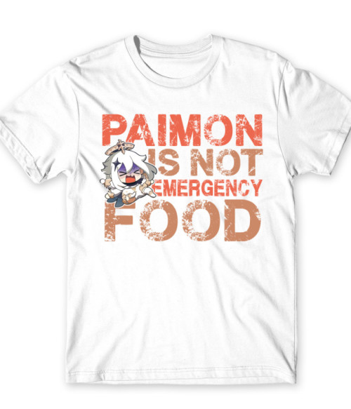Paimon is not emergency food Genshin Impact Póló - Genshin Impact