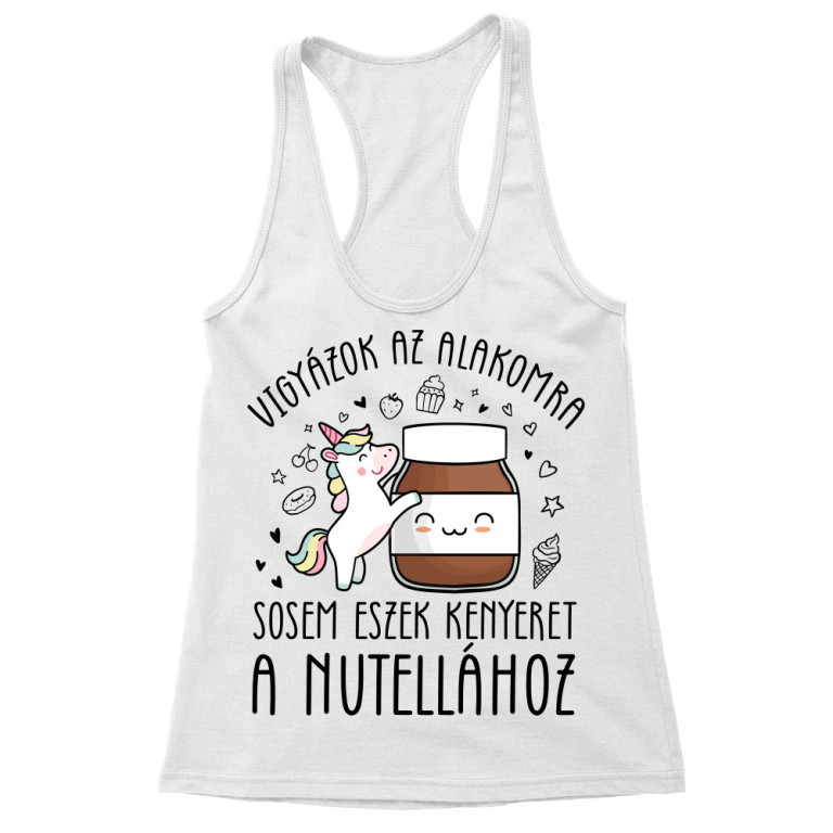 Nutella - Unikornis - Női Trikó