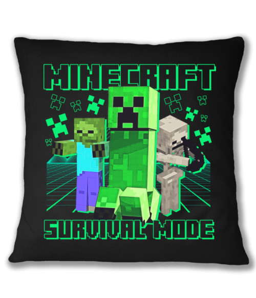 Minecraft - Survival mode Minecraft Párnahuzat - Minecraft