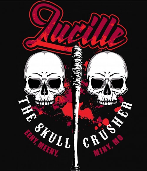 Lucille the skull crusher The Walking Dead Pólók, Pulóverek, Bögrék - The Walking Dead