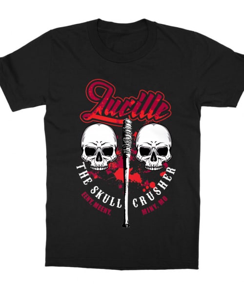Lucille the skull crusher Póló - Ha The Walking Dead rajongó ezeket a pólókat tuti imádni fogod!