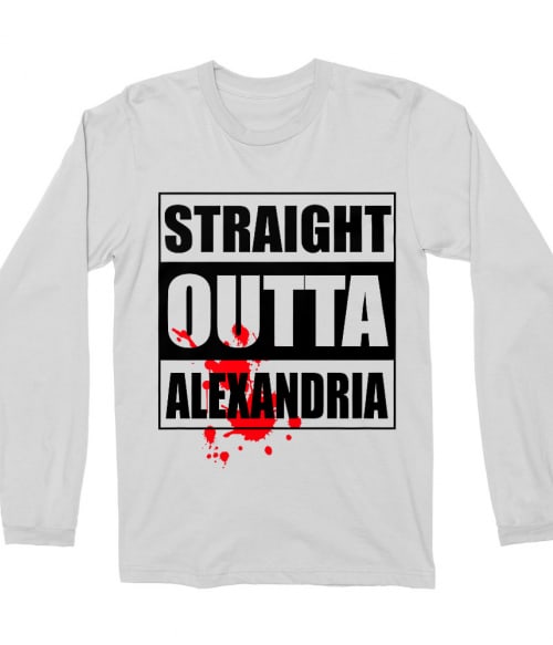 Straight outta Alexandria Póló - Ha The Walking Dead rajongó ezeket a pólókat tuti imádni fogod!