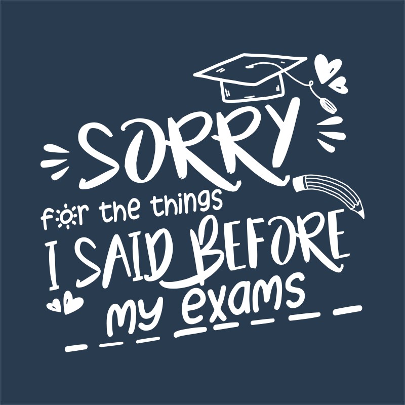I am sorry for the things I said