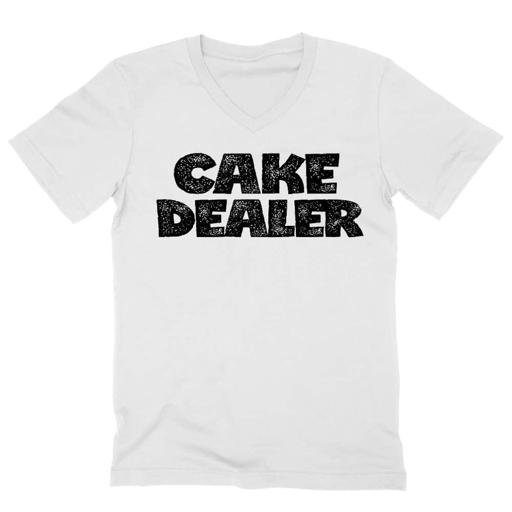 Cake Dealer Férfi V-nyakú Póló