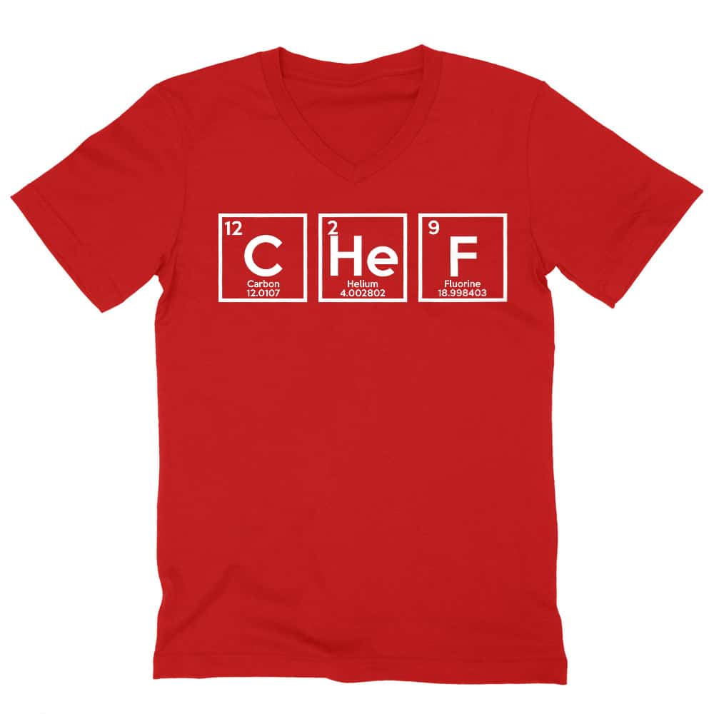 Chef periódus Férfi V-nyakú Póló