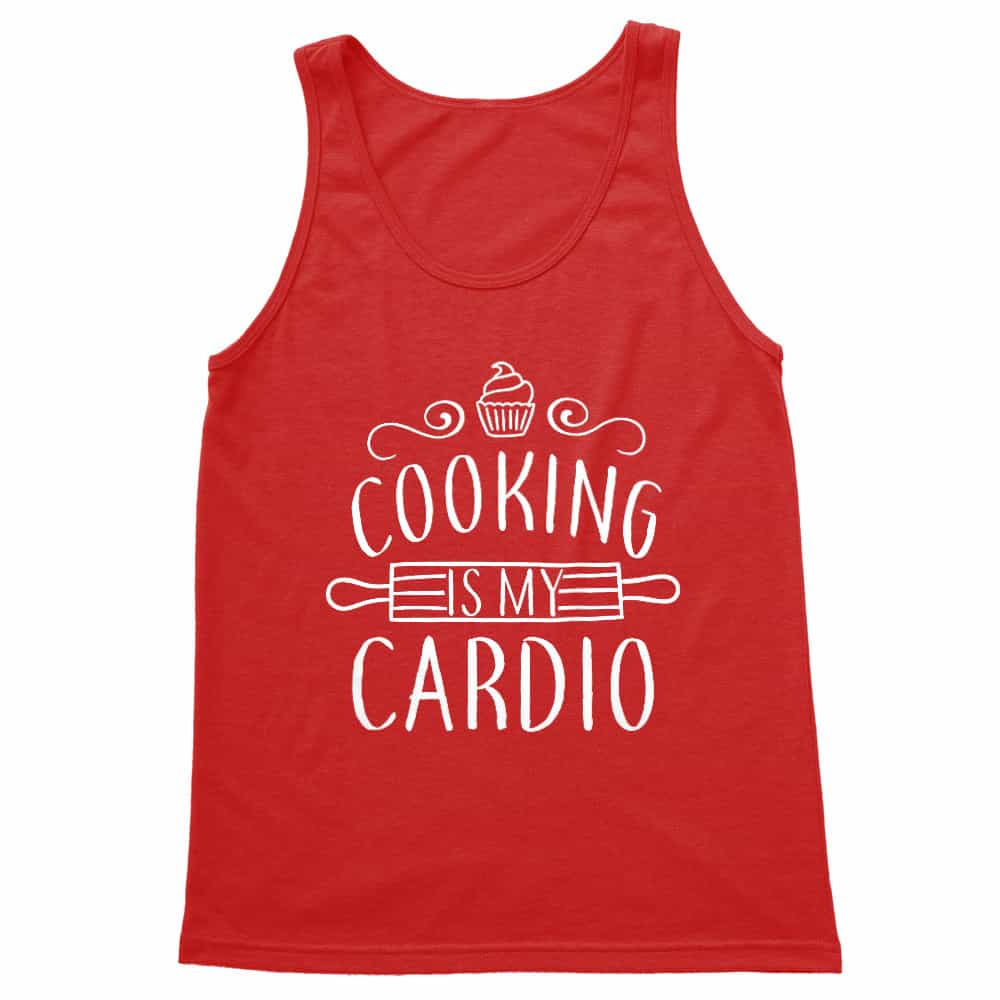 Cooking is my cardio Férfi Trikó