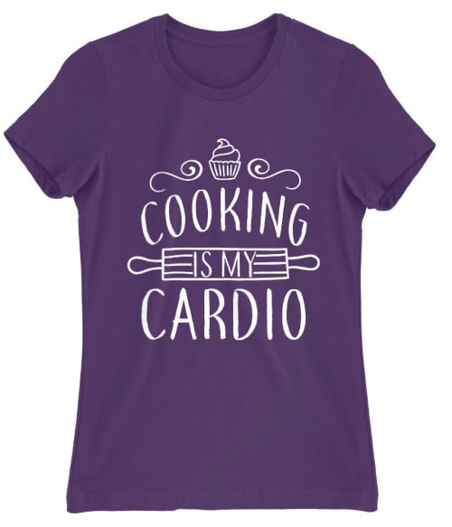 Cooking is my cardio Póló - Ha Hobby rajongó ezeket a pólókat tuti imádni fogod!