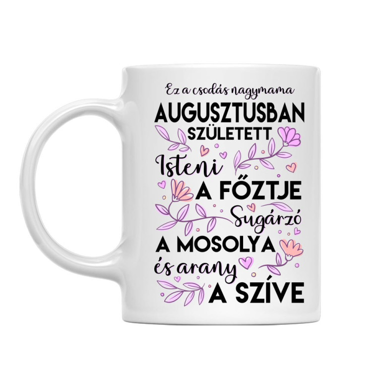 Csodás Nagymama - Augusztus