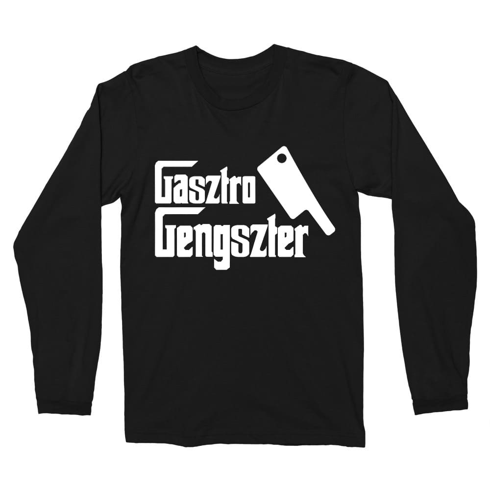 Gasztro Gengszter Férfi Hosszúujjú Póló
