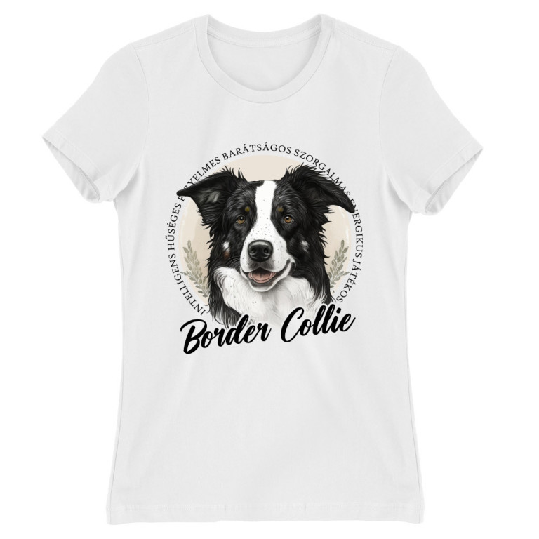 Border Collie Jellemzők - Női Póló