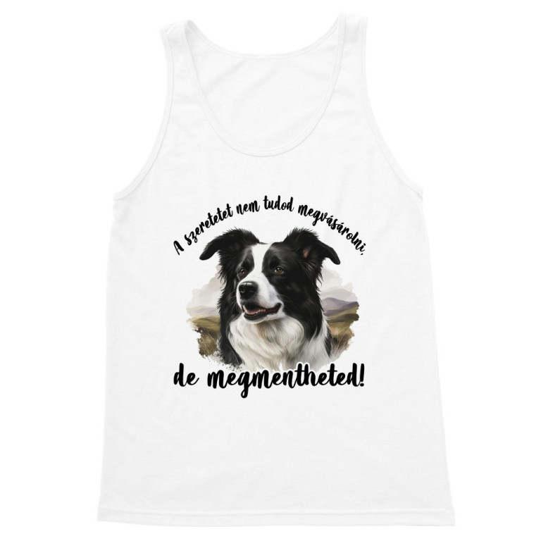 A szeretet - Border Collie - Férfi Trikó