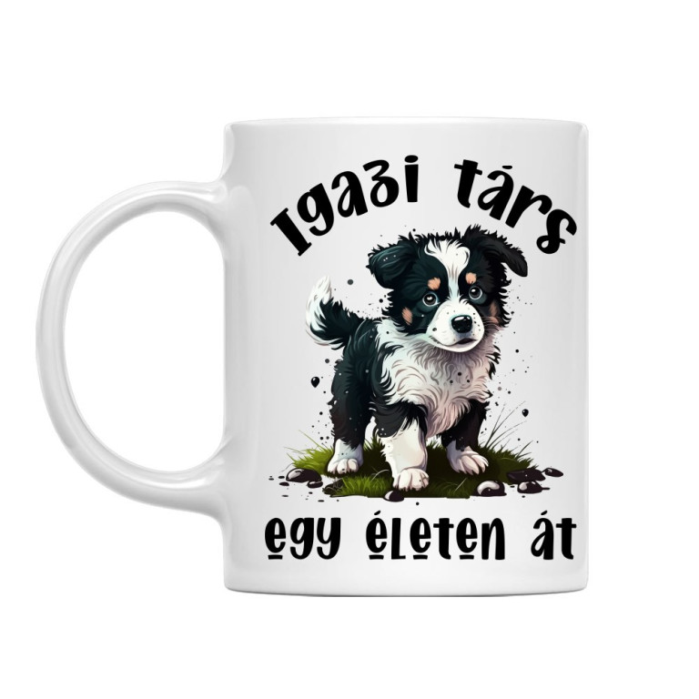 Igazi társ - Border Collie - Bögre