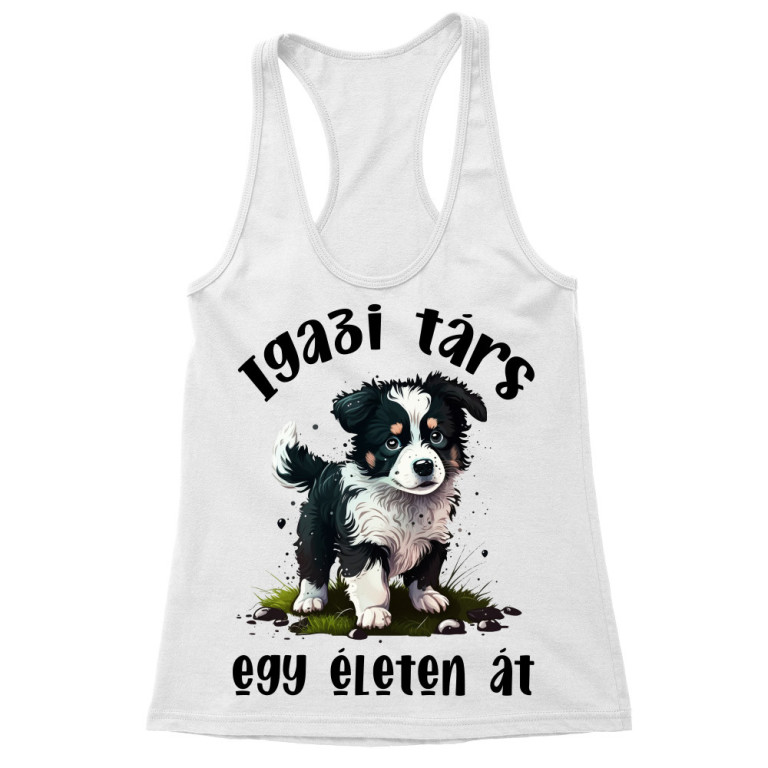 Igazi társ - Border Collie - Női Trikó