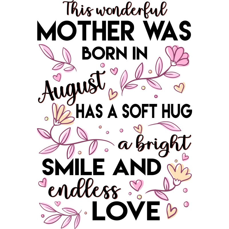 Best mommy - August