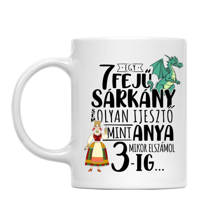 Mikor anya elszámol 3-ig... - Bögre