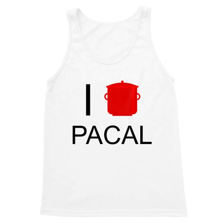 I love pacal - Férfi Trikó