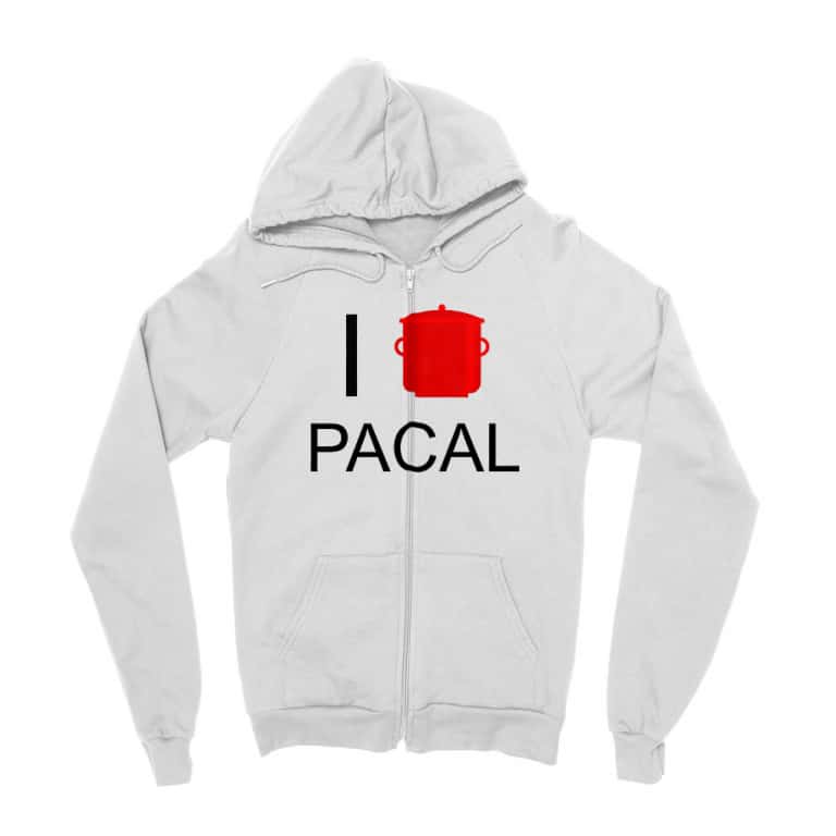 I love pacal - Zipzáros Pulóver